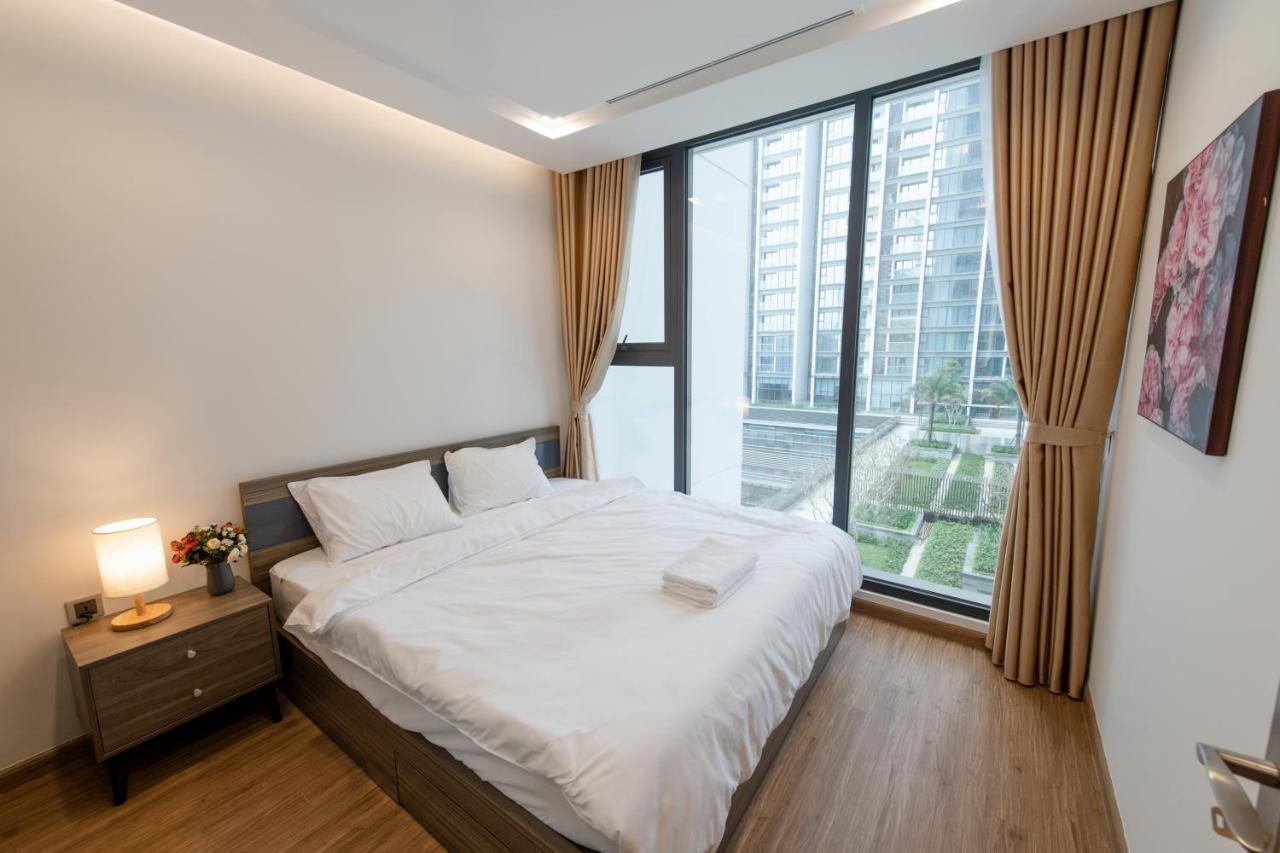 Hi-Home Suites - Vinhomes Metropolis Hanoi Exteriör bild