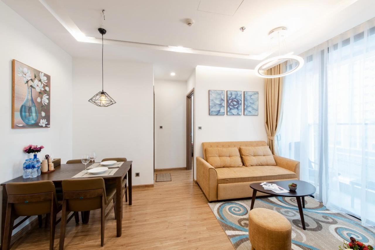 Hi-Home Suites - Vinhomes Metropolis Hanoi Exteriör bild