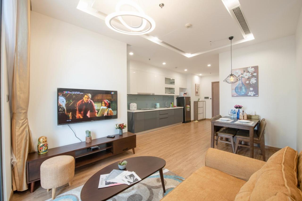 Hi-Home Suites - Vinhomes Metropolis Hanoi Exteriör bild