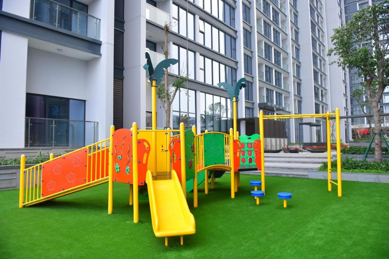 Hi-Home Suites - Vinhomes Metropolis Hanoi Exteriör bild