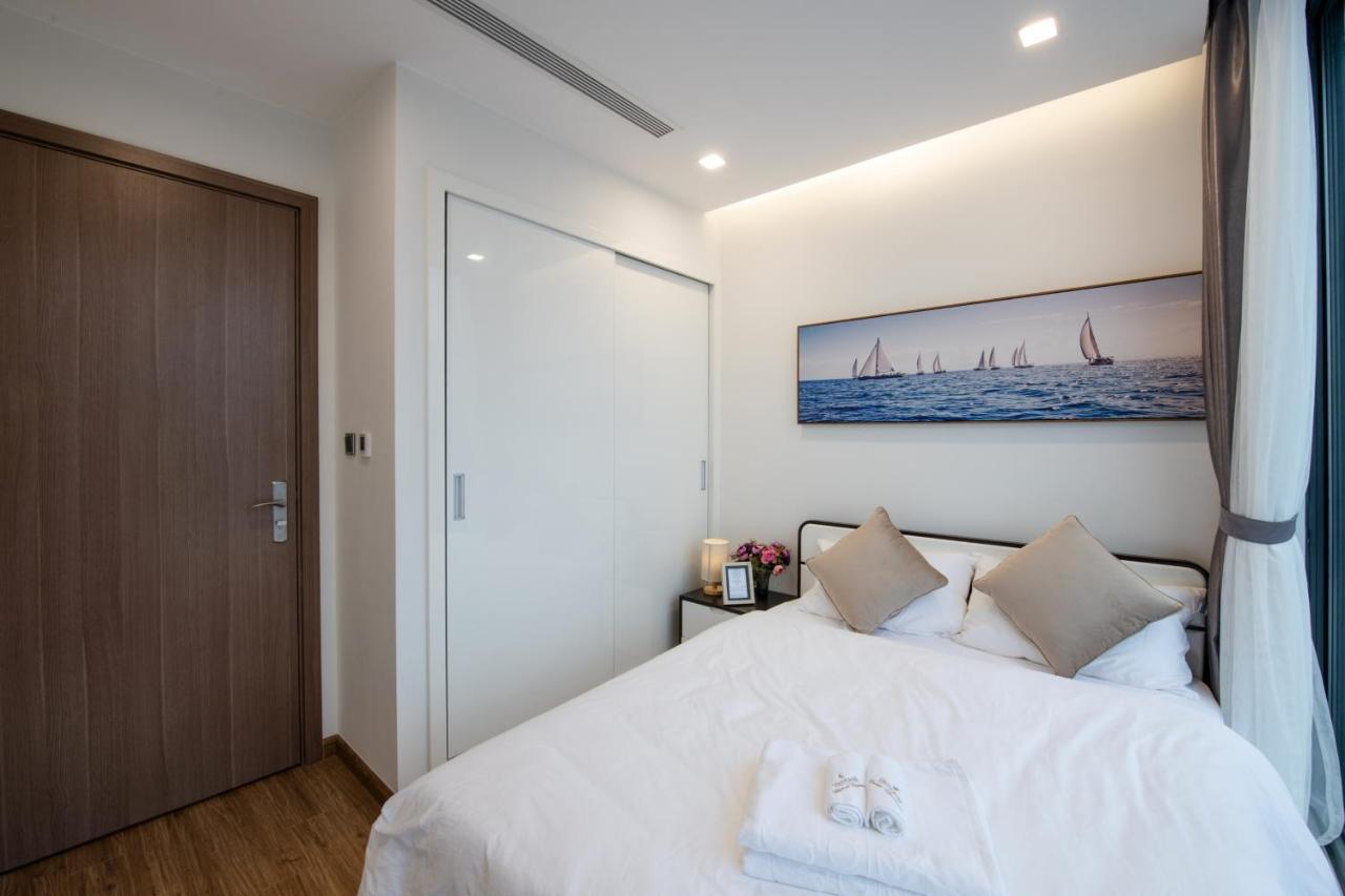 Hi-Home Suites - Vinhomes Metropolis Hanoi Exteriör bild