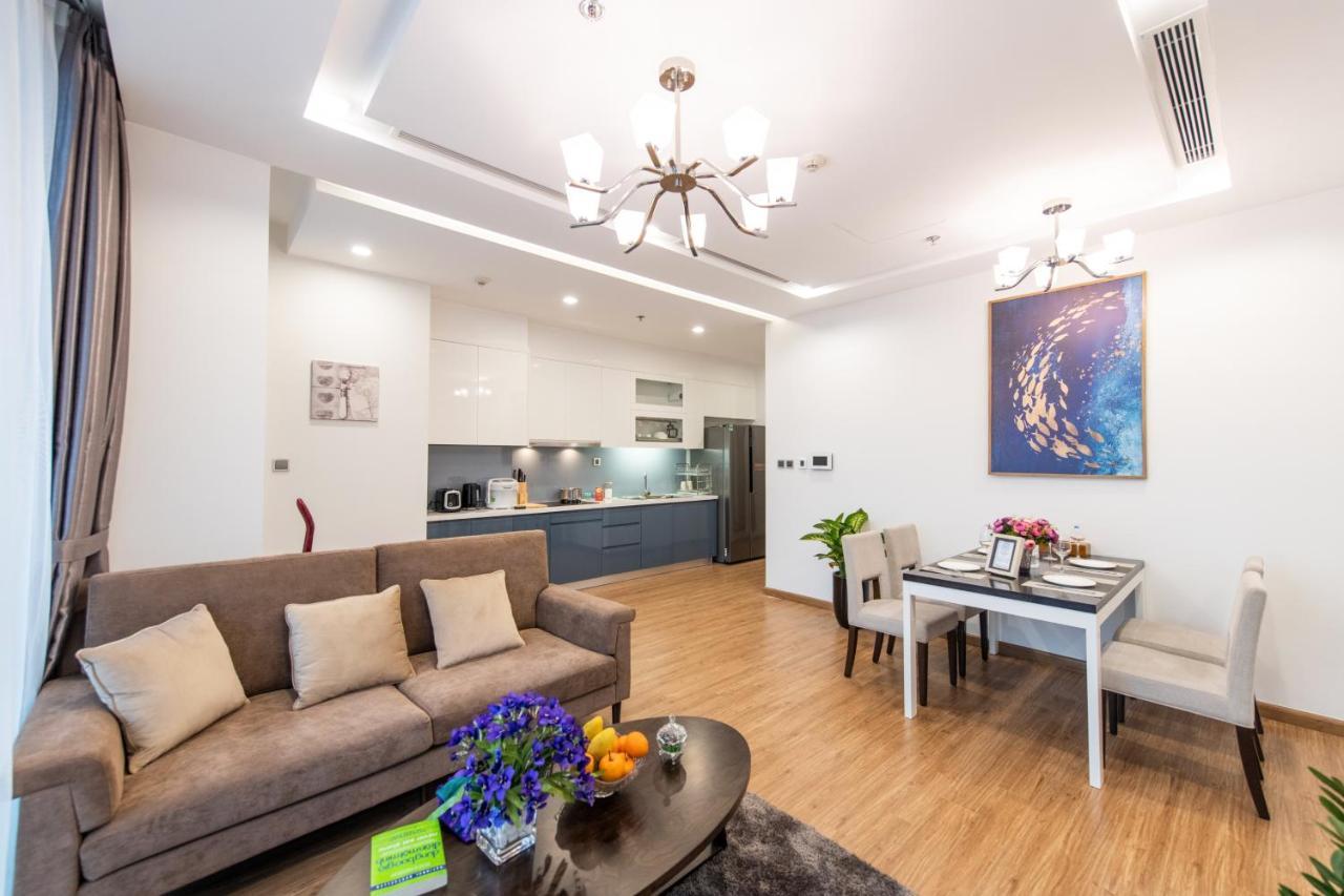 Hi-Home Suites - Vinhomes Metropolis Hanoi Exteriör bild