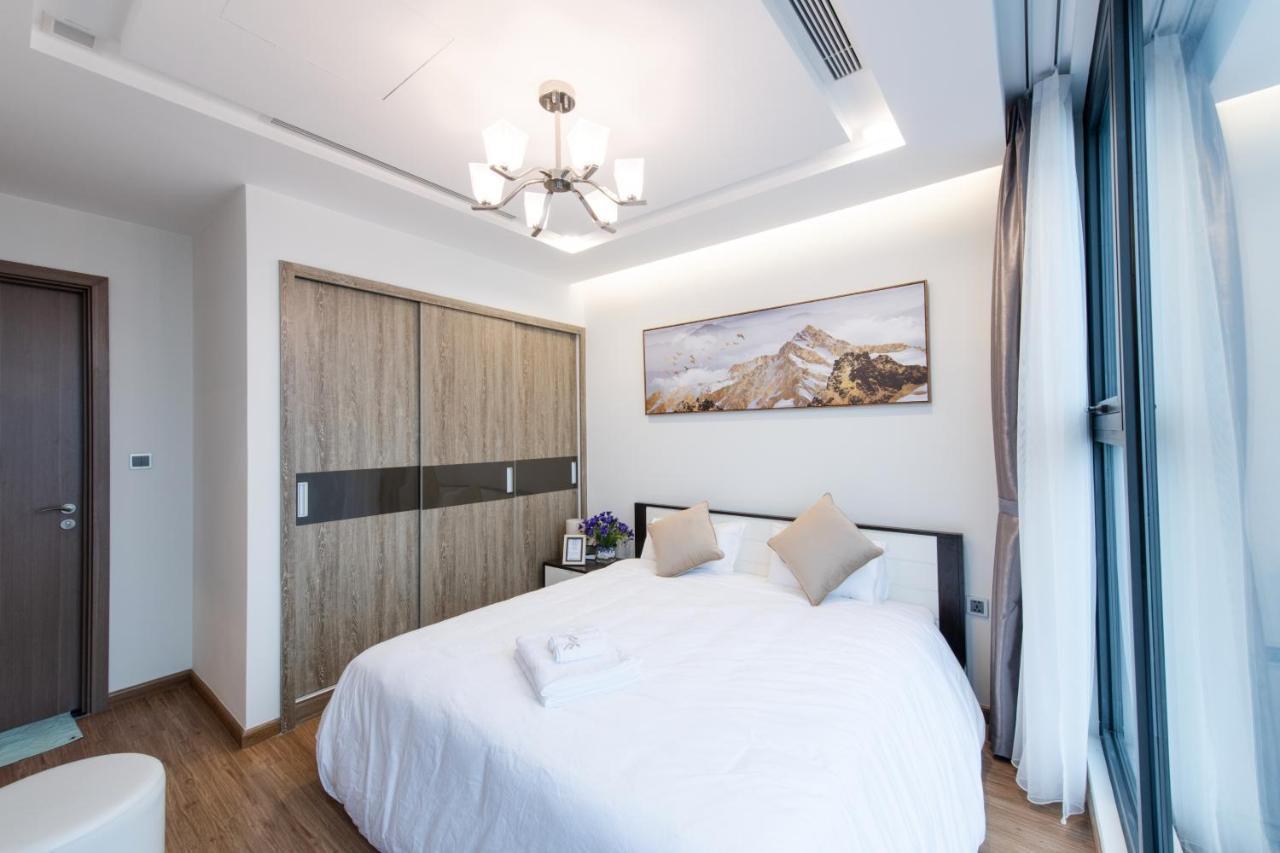 Hi-Home Suites - Vinhomes Metropolis Hanoi Exteriör bild