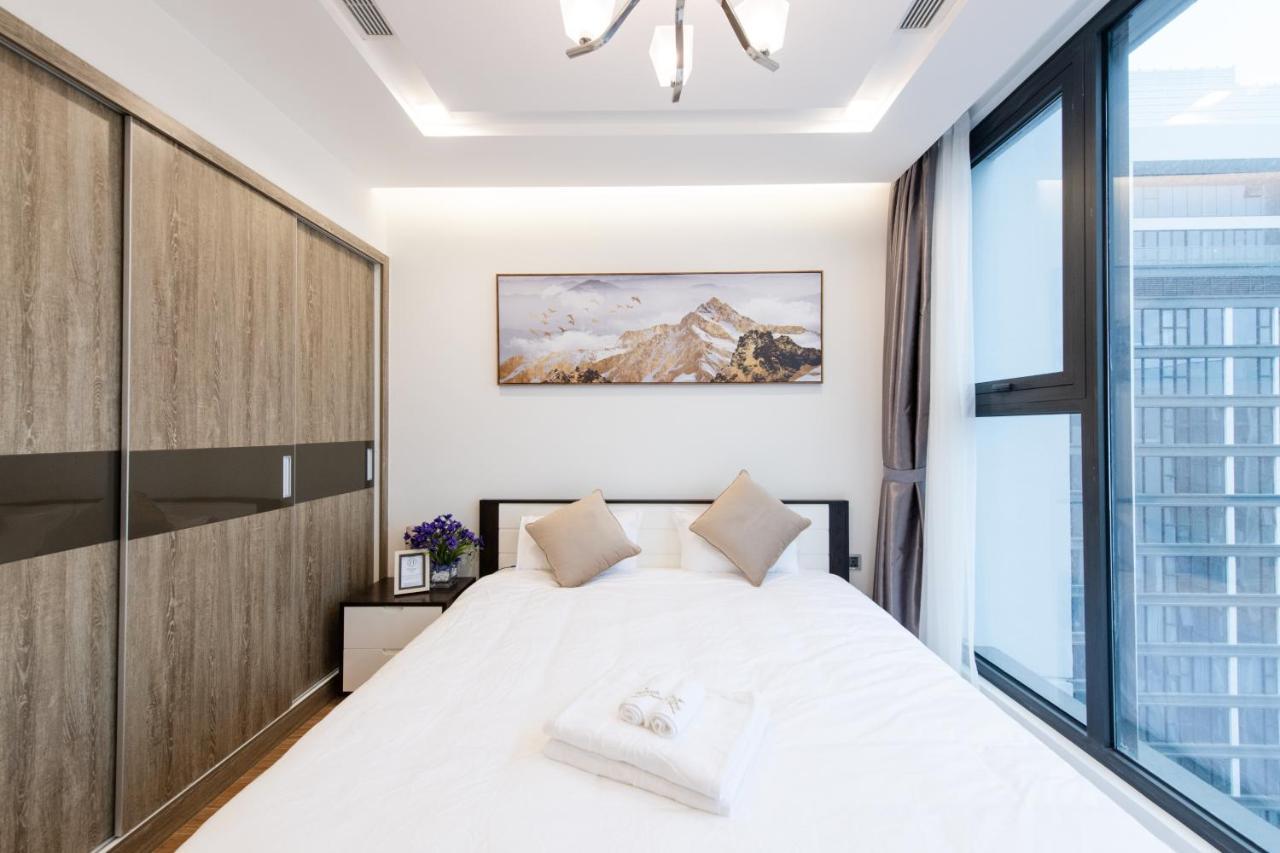 Hi-Home Suites - Vinhomes Metropolis Hanoi Exteriör bild