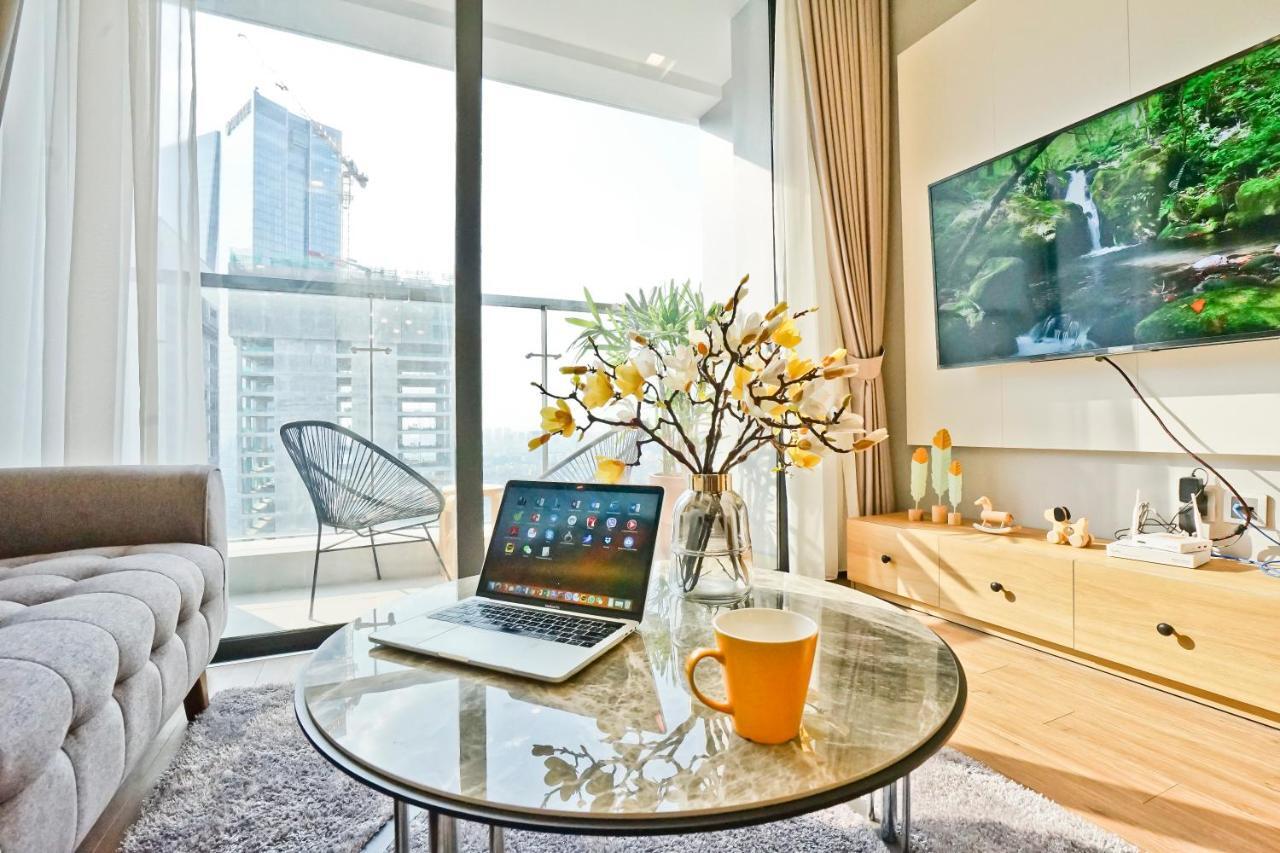 Hi-Home Suites - Vinhomes Metropolis Hanoi Exteriör bild