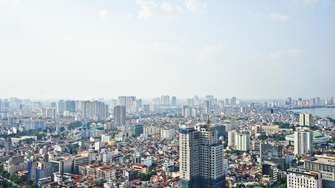 Hi-Home Suites - Vinhomes Metropolis Hanoi Exteriör bild