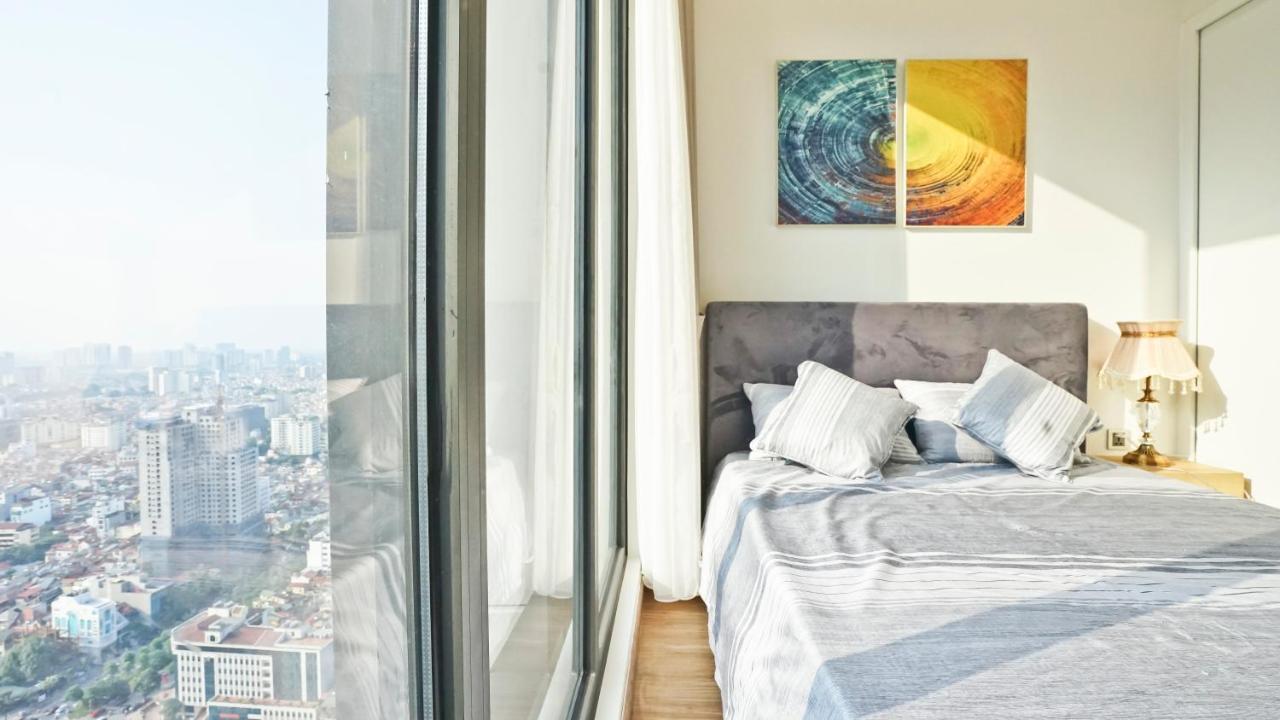 Hi-Home Suites - Vinhomes Metropolis Hanoi Exteriör bild
