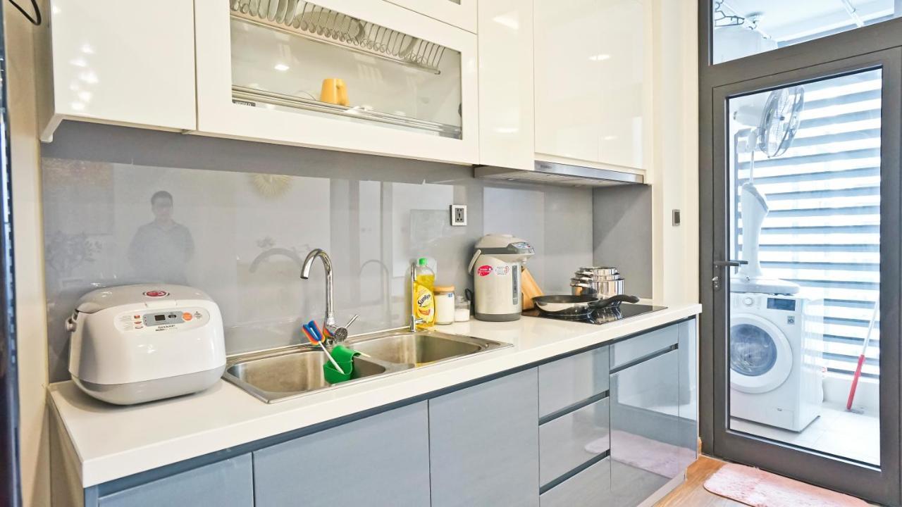 Hi-Home Suites - Vinhomes Metropolis Hanoi Exteriör bild
